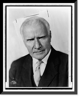 Historic Framed Print, [Walter Damrosch, head-and-shoulders portrait, facing front],  17-7/8" x 21-7/8"