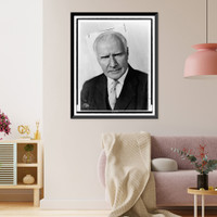 Historic Framed Print, [Walter Damrosch, head-and-shoulders portrait, facing front],  17-7/8" x 21-7/8"