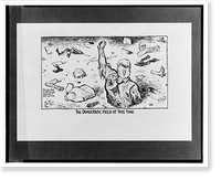 The Democratic field at this time.Oliphant. Classic, Historic Reproduction