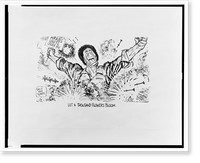 Let a thousand flowers bloom.Oliphant, Historic Print