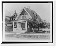 Historic Framed Print, [Exterior of house, Minnesota],  17-7/8" x 21-7/8"