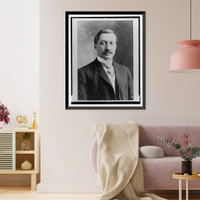 Historic Framed Print, [Dr. Frederick Albert Cook, half-length portrait, facing front].Dana, New York, Brooklyn, New York, Newark, N.J.,  17-7/8" x 21-7/8"