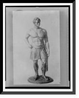 Spartacus, one of Vinnie Ream's earliest student efforts, Vintage Wall Art