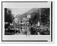 Pullen House, Skagway, Alaska.photo by Olaf Dale, Vintage Print