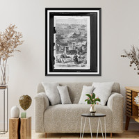 The squatters of New York. Scene near Central Park.sketched by. E. Wyand, Vintage Wall Art