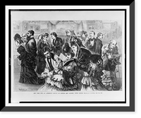 New York City. An afternoon lounge at Goupil's Art Gallery, Fifth Avenue.drawn by J.N. Hyde, Vintage Poster