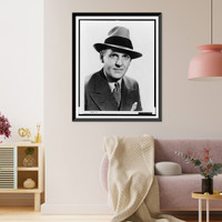 Historic Framed Print, [Walter Winchell, head-and-shoulders portrait, facing front],  17-7/8" x 21-7/8"
