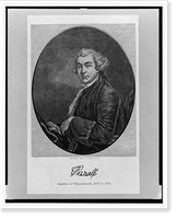 Historic Framed Print, Pownall, Governor of Massachusetts, 1757 to 1760,  17-7/8" x 21-7/8"
