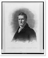 Historic Framed Print, Hon. Cadwallader D. Colden Esqr..Painted by Waldo & Jewett ; Eng by A. B. Durand.,  17-7/8" x 21-7/8"