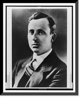 Historic Framed Print, [Allan Nevins, head-and-shoulders portrait, facing front],  17-7/8" x 21-7/8"