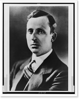 Historic Framed Print, [Allan Nevins, head-and-shoulders portrait, facing front],  17-7/8" x 21-7/8"