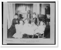 The babes of the White House.photographed by Miss Johnston, Washington, D.C, Antique Poster