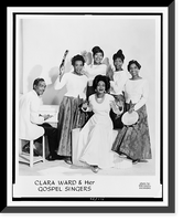 Clara Ward & her gospel singers.photo by Michael Denning, Vintage Poster