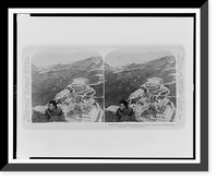 Historic Framed Print, Beautiful villas and roadways - from highest point above Hong Kong - 2,  17-7/8" x 21-7/8"