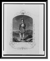 Mr. Macready as Macbeth.engraved by Sherratt, from the original painting by Tracey. Classic, Antique Wall Art