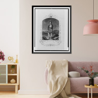 Mr. Macready as Macbeth.engraved by Sherratt, from the original painting by Tracey. Classic, Antique Wall Art