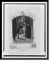 Mr. Phelps, as Macbeth.from a daguerreotype by Paine of Islington, Historic Reproduction