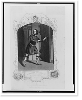 Mr. Phelps, as Macbeth.from a daguerreotype by Paine of Islington, Historic Reproduction