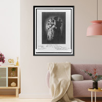 Saint Anthony of Padua, patron saint of San Antonio, Texas, Antique Wall Art
