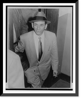 Meyer Lansky, three-quarter length portrait, facing slightly left, at 54 St. police station, New York City, being booked for vagrancy.N.Y. World Telegram & Sun photo by Orlando Fernandez. Vintage
