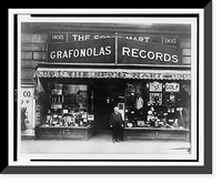Historic Framed Print, The Sport Mart, a sporting goods store at 905 F Street, N.W., Washington, D.C.,  17-7/8" x 21-7/8"