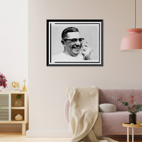 Vince Lombardi, head-and-shoulders portrait, facing right, Historic Print