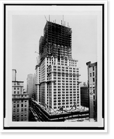 Vintage Building Photo - Empire State Building under construction