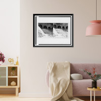 Water washed Caves of the Fairies, Point of Rocks Classic, Antique Poster