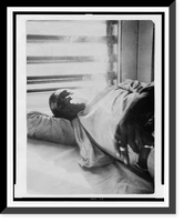 Lightnin'" Washington, an African American prisoner, in the prison hospital at Darrington State Farm, Texas", Vintage Wall Art