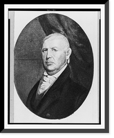 Historic Framed Print, [Isaac Shelby, first Governor of Kentucky, head-and-shoulders portrait, facing left],  17-7/8" x 21-7/8"