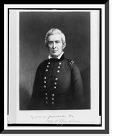 William Orlando Butler, half-length portrait, standing, facing slightly left, in uniform.engraved by A.H. Ritchie from a fine daguerreotype by Paige & Beach, Washington, Antique Wall Art