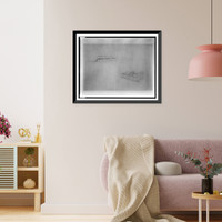 Historic Framed Print, [Nucleus House. Exterior showing different screening and canopy systems for roof terrace with furniture. Perspective projection. Rendering],  17-7/8" x 21-7/8"