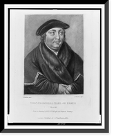 Thos. Cromwell Earl of Essex, Ob. 1540.H. Holbein pinxt ; R. Earlom sculpt, Vintage Print