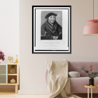 Thos. Cromwell Earl of Essex, Ob. 1540.H. Holbein pinxt ; R. Earlom sculpt, Vintage Print