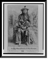 Young-Man-Afraid-of-His-Horses.C.M. Bell, Washington, D.C, Vintage Print