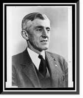Historic Framed Print, [Leverett Saltonstall, senator from Massachusetts, head-and-shoulders portrait, facing right].Harris & Ewing.,  17-7/8" x 21-7/8"
