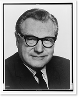 Nelson A. Rockefeller, vice presidential nominee, head-and-shoulders portrait, facing front.Halsman, N.Y, Vintage Poster