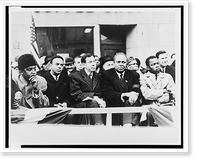 Seated left to right: Bayard Rustin, Andrew Young, Rep. William Fitts Ryan, James Farmer, and John Lewis.World Telegram & Sun photo by Stanley Wolfson. Classic, Antique Wall Art