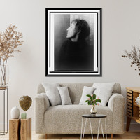 Historic Framed Print, [Portrait of Lotte Lenya],  17-7/8" x 21-7/8"