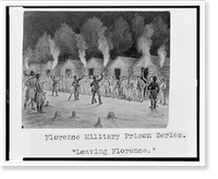 Florence military prison series. Leaving Florence".J.E. Taylor.", Antique Wall Art