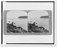 Looking across picturesque Digby Gut, Nova Scotia, Vintage Poster