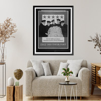 They did their part. The five Sullivan brothers missing in action" off the Solomons" Classic, Antique Print