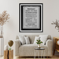 Historic Framed Print, Americans! Share the meat as a wartime necessity,  17-7/8" x 21-7/8"