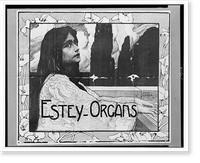 Estey-Organs.Hans Unger, 96, Vintage Print