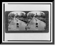 The Venice of Mexico, the floating gardens and canal at Xochimilco, Vintage Poster