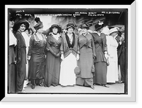 Historic Framed Print, Mrs. Howe, Mrs. Elmer Black, Mrs. Walston Brown, Mrs. Marion Burritt Mrs. B. Buchannan, Mrs. Eva Wyeth,  17-7/8" x 21-7/8"
