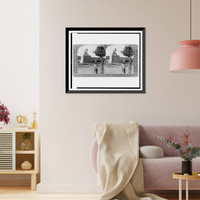 Mr. and Mrs. Henpeck wash the dishes Classic, Vintage Wall Art