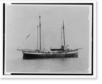 Fenwick Island Shoal light vessel.N.L. Stebbins, Photo, Boston, Vintage Wall Art