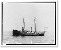 Sandy Hook light vessel.N.L. Stebbins, Photo. Classic, Vintage Poster
