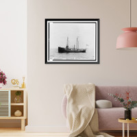 Sandy Hook light vessel.N.L. Stebbins, Photo. Classic, Vintage Poster